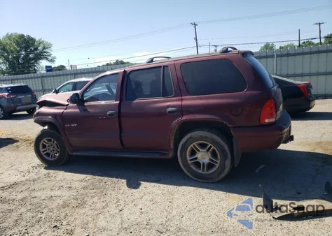 2002 Dodge Durango R/T из США, поврежденный, VIN 1B8HS78Z12F188029
